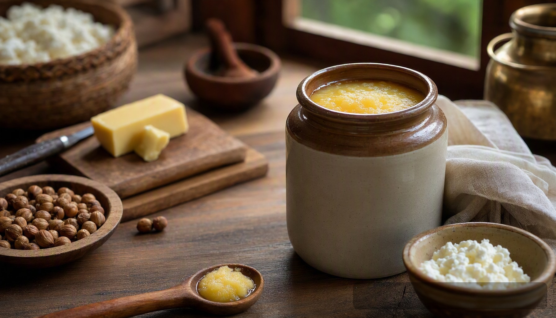 Jar of ghee with Agmark label, representing the TTD adulteration fraud case